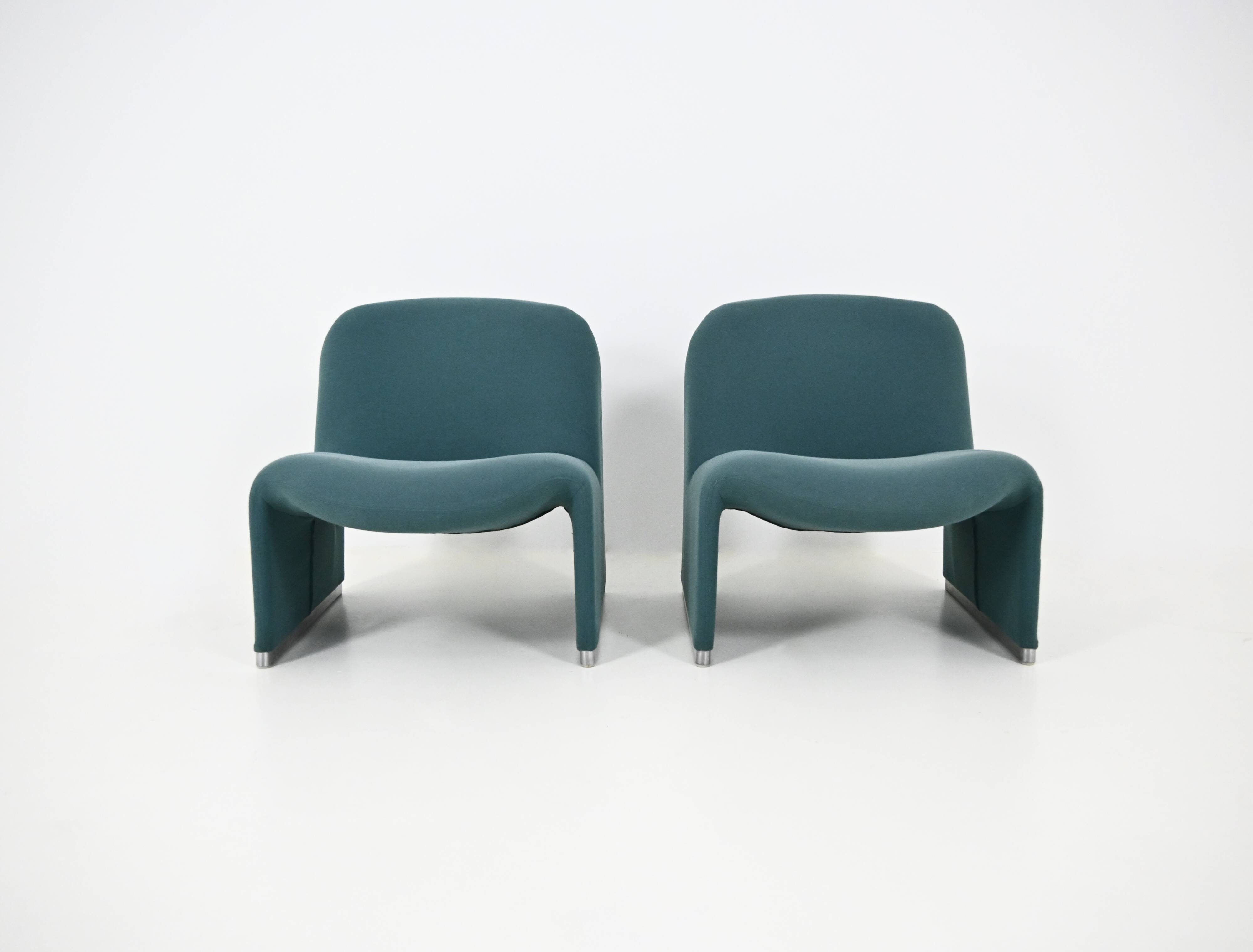 Pair of "Alky" armchairs by Giancarlo Piretti for Anonima Castelli, year