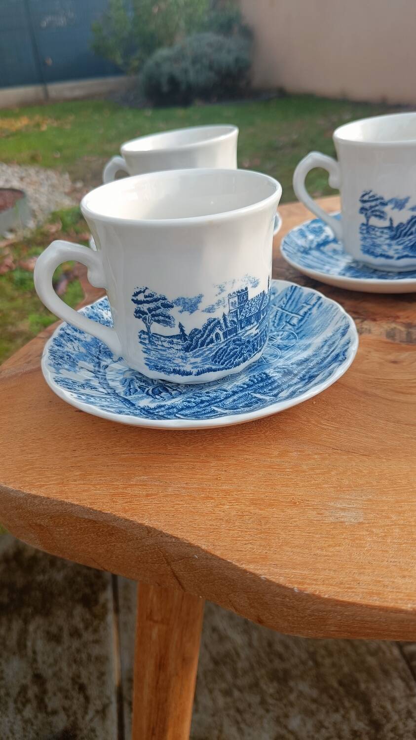 Royal Wessex England porcelain cups