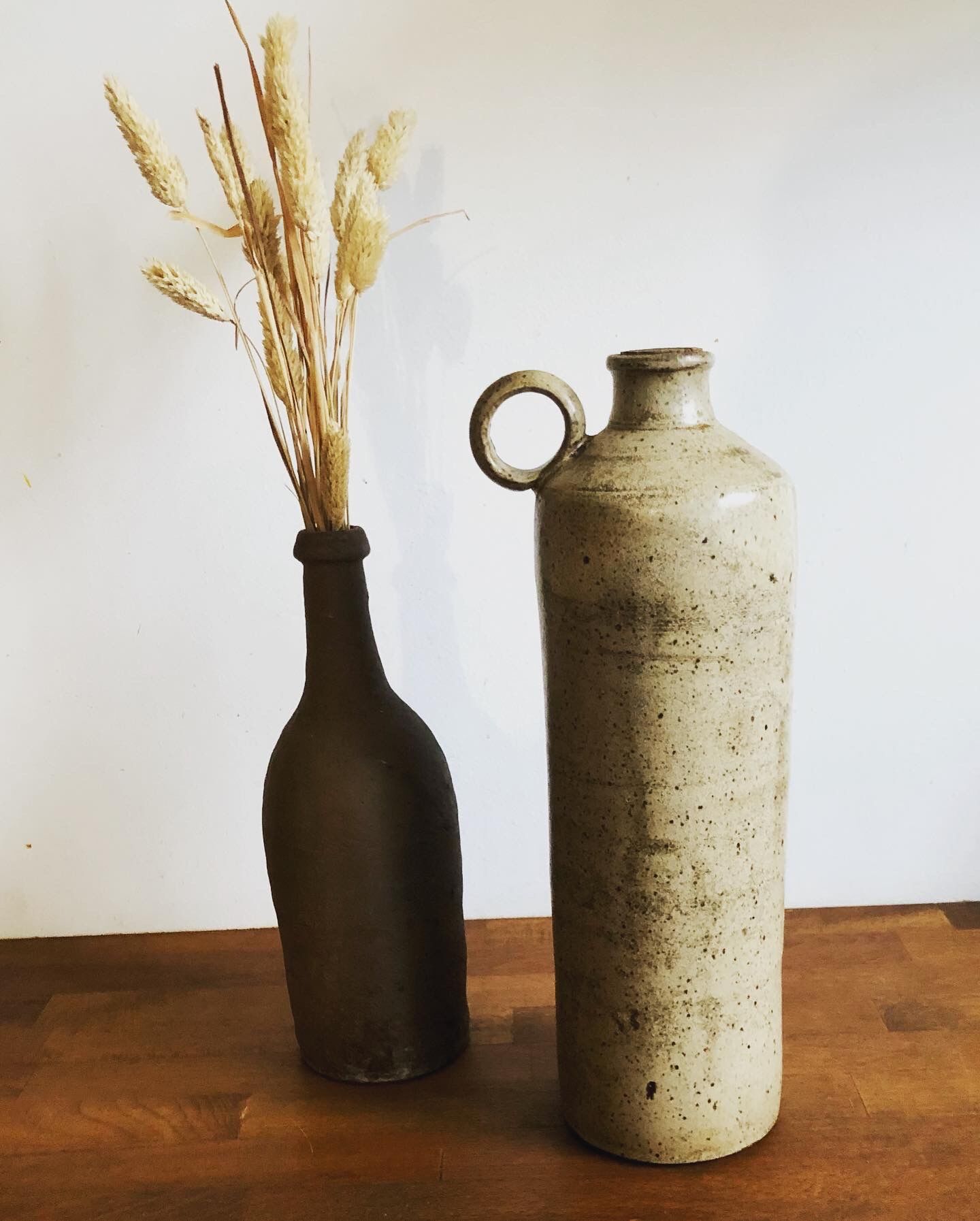Large sandstone bottle