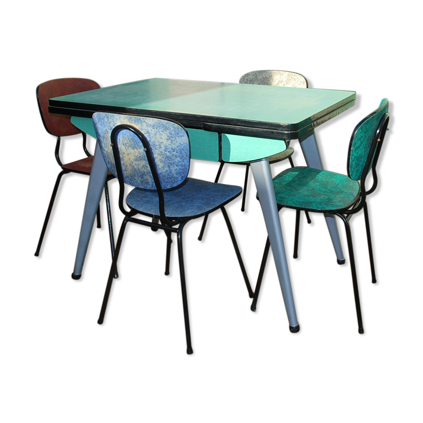 Formica table and chairs