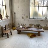 Brutally artisanal oak coffee table