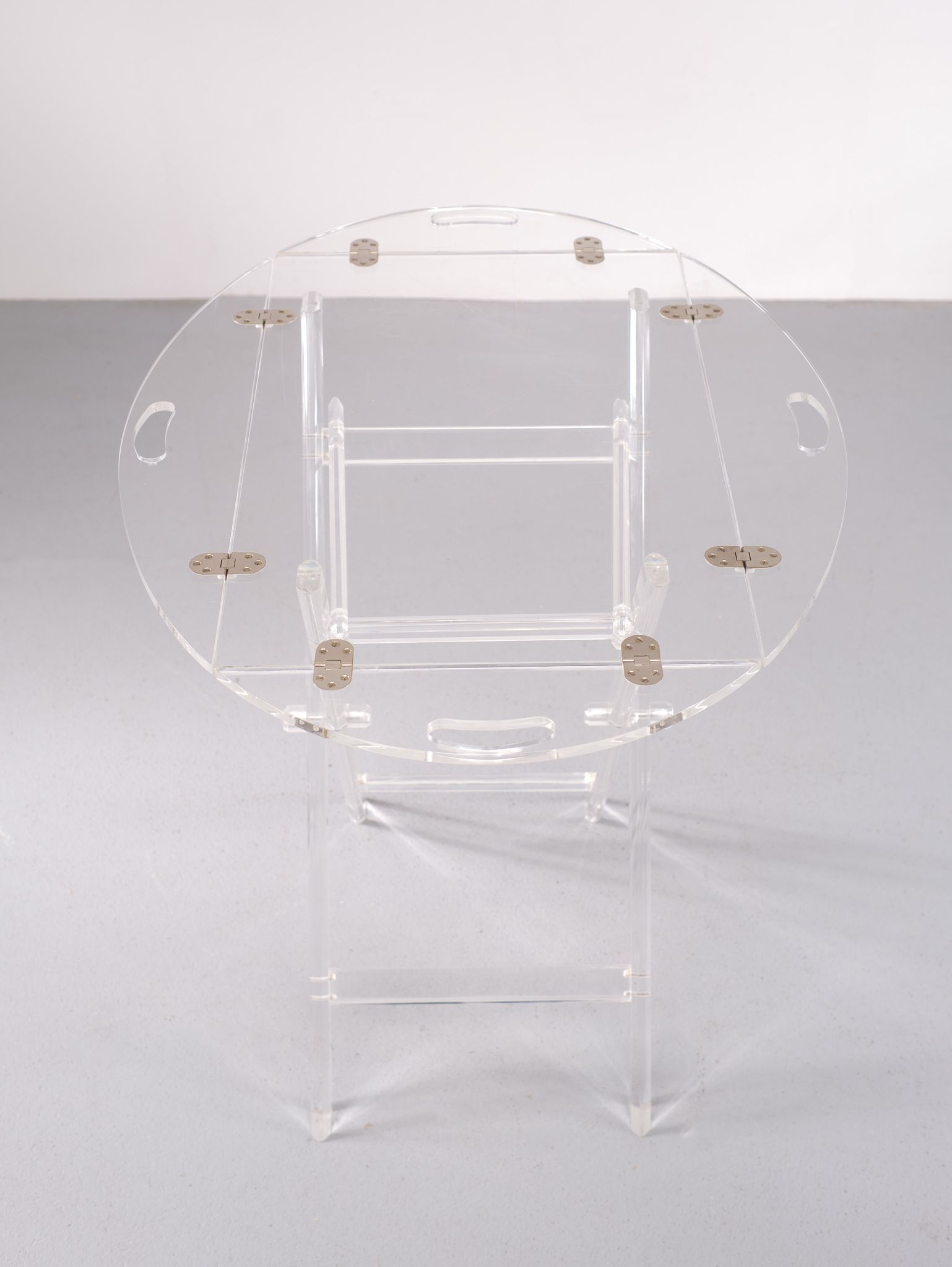 Table lucite, France, années 1970