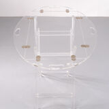 Lucite tray table, france, 1970s
