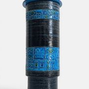 Bitossi by Aldo Londi Lidded XL Chamotte Vase, Handcrafted in Italy, C. 19