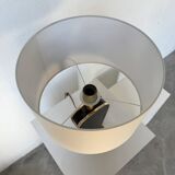Diderot Sarco black and gold lacquered table lamp