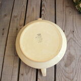 Ancient Ceramic Salad with Handles signed Saint-Amand