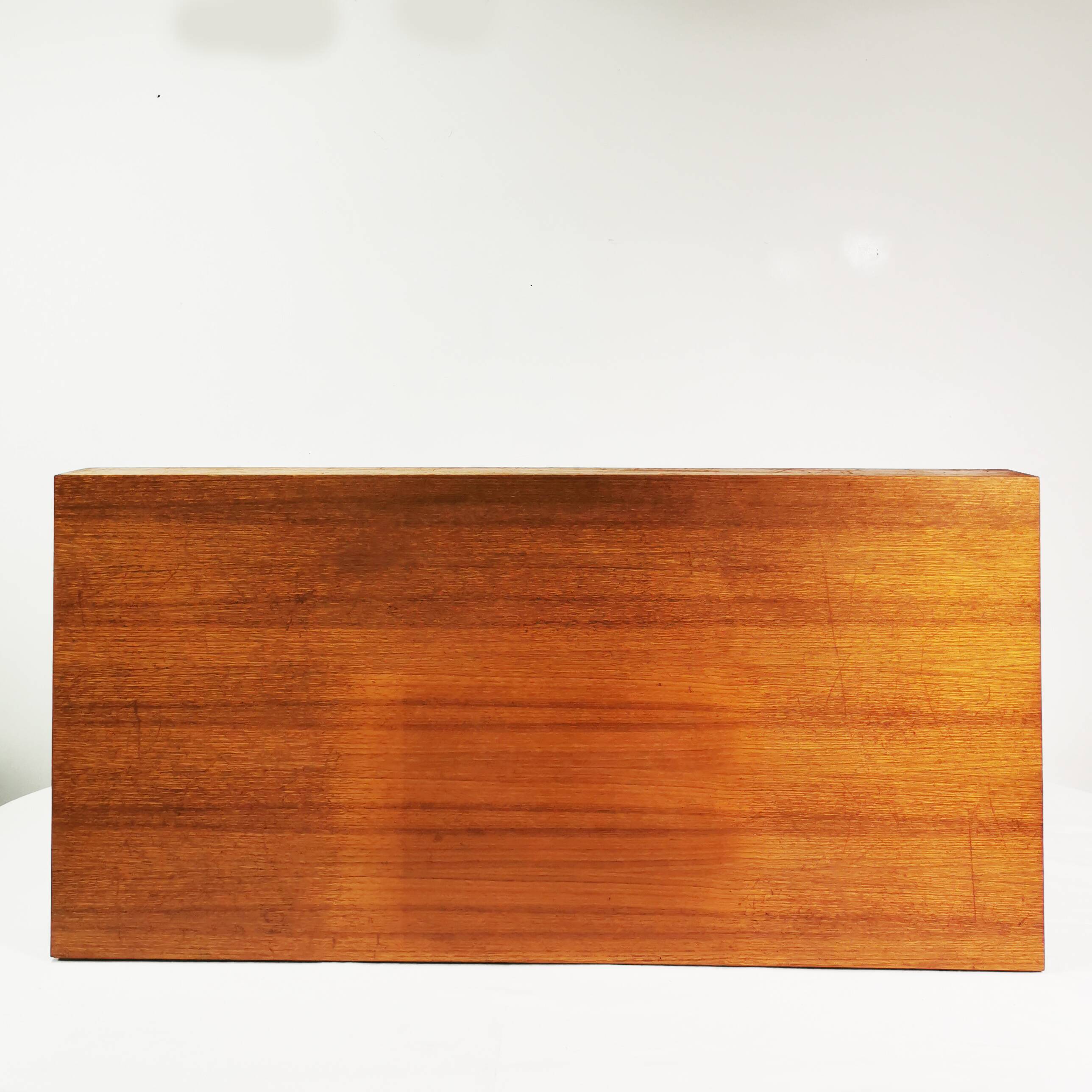 Modernist teak desk, designed by Gorg Petersen, Denmark, 1960s