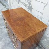 Commode d'époque Art déco en noyer 1930