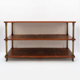 Three-tiered French shop display table - 1900s