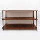 Three-tiered French shop display table - 1900s