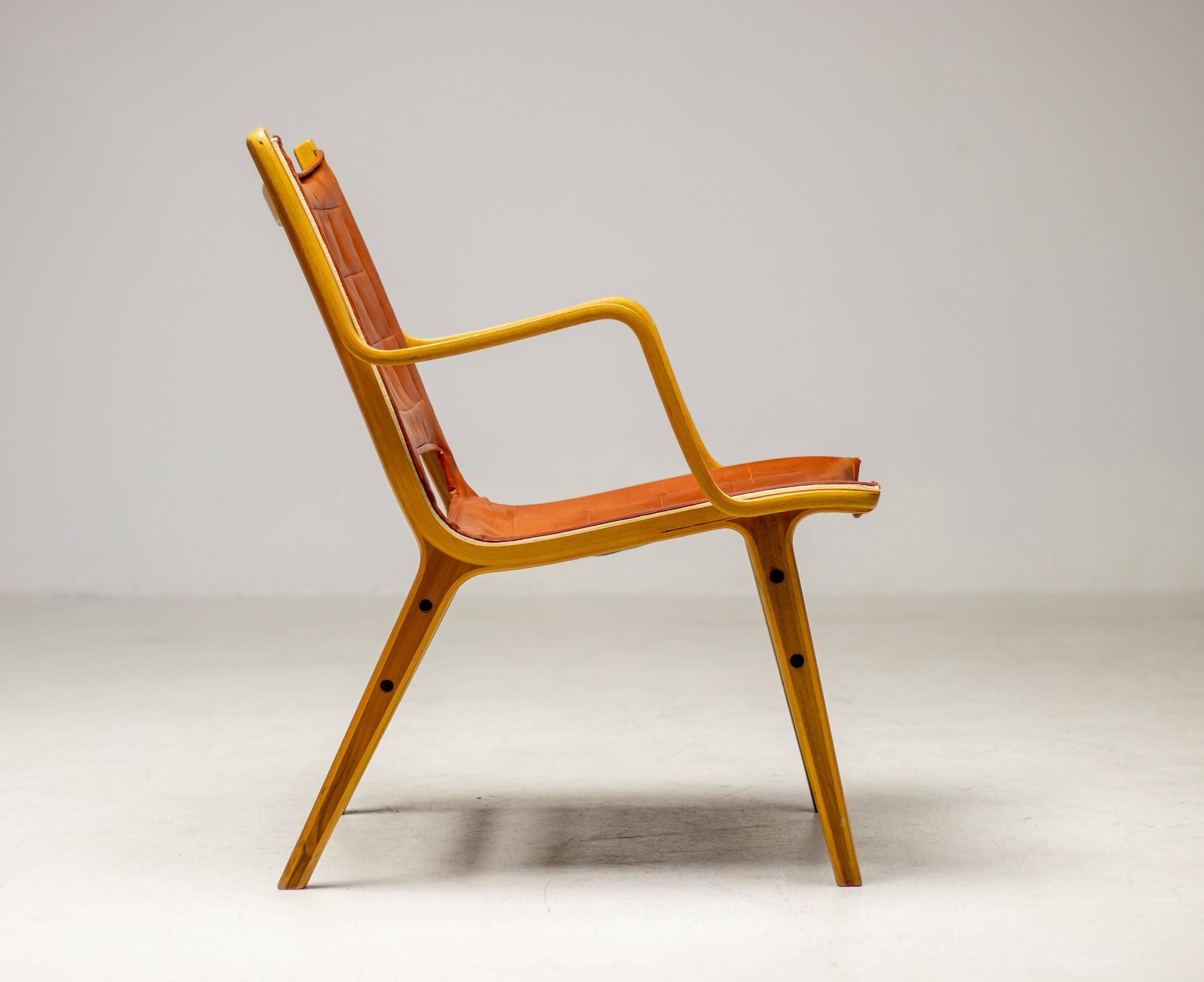 AX chair by Peter Hvidt & Orla Mølgaard-Nielsen, Fritz Hansen, Denmark, 1963