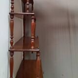 Mahogany wall shelf