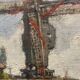 Tableau paysage moulin Jean Nys