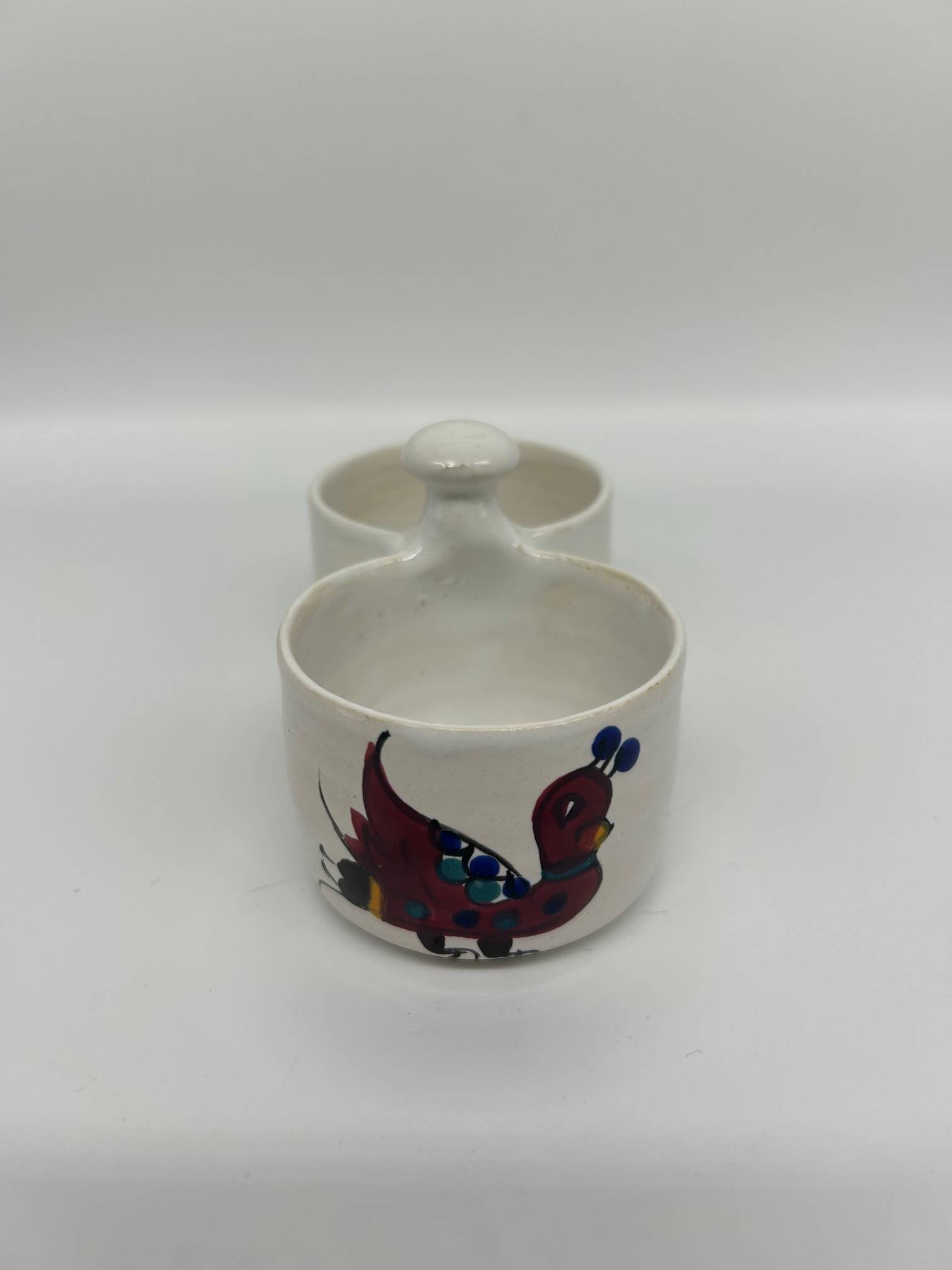 saliére en céramique années 60