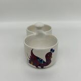 saliére en céramique années 60