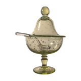 Baccarat/Saint Louis Compotier Ouraline crystal