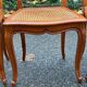 Set of 6 Louis XV style caned chairs in solid wood