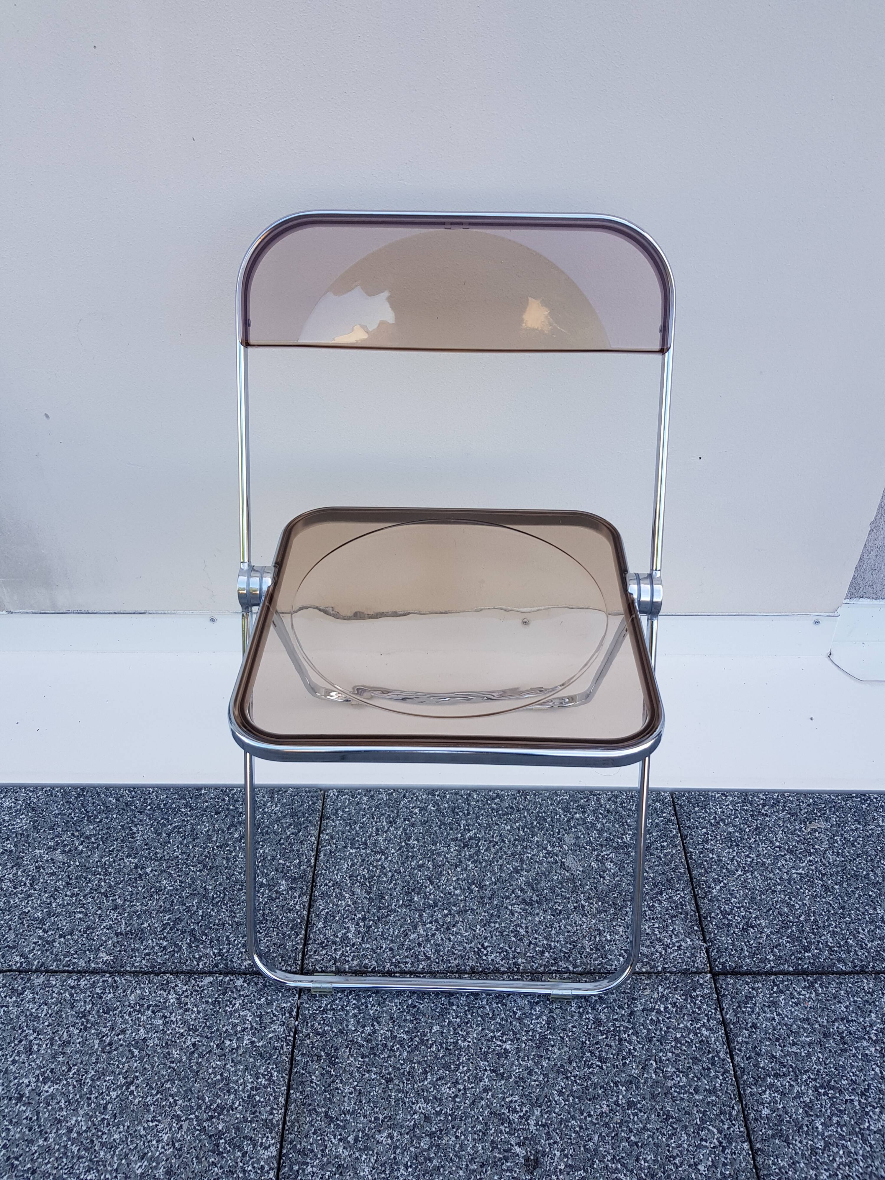 Plia Chair By Giancarlo Piretty Edition Anonima Castelli