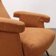 Fabric armchair Italy 1950s-1960s