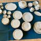 Bernardaud Coquille porcelain service, 96 pieces.
