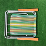 Vintage 70 year camping folding chair