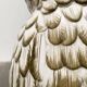 Porte-parapluie hibou en céramique italienne vintage
