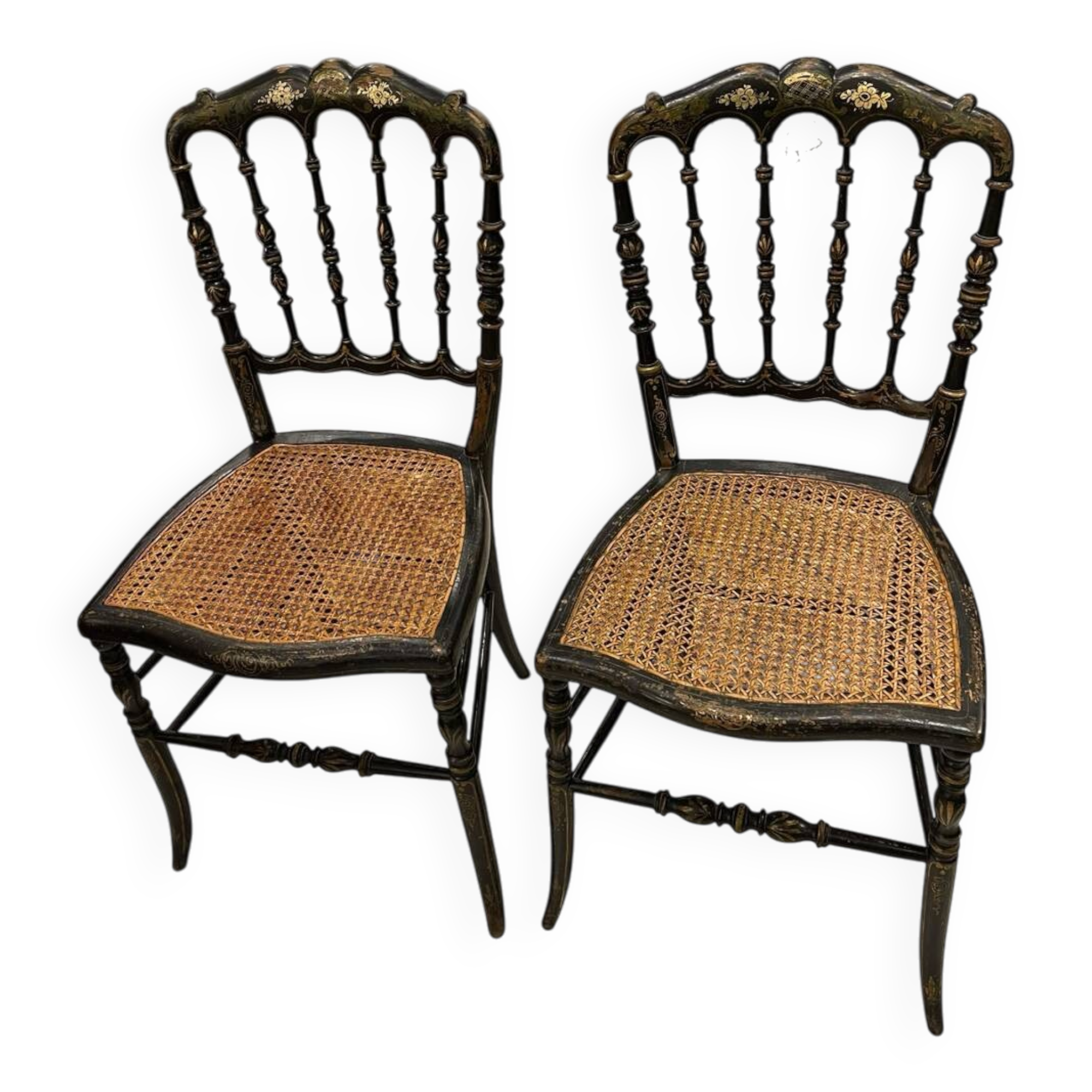 Pair of Napoleon III chairs