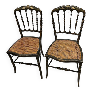 Paire de chaise Napoléon - iii