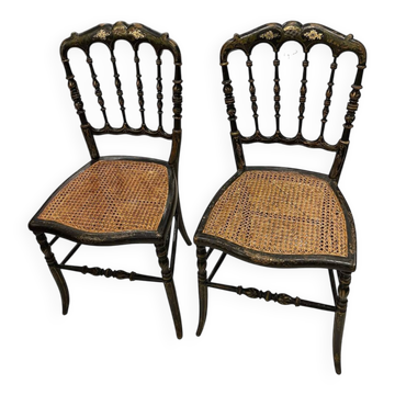Pair of Napoleon III chairs