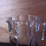 Vintage crystal pitcher by Cristal d'Arques-Durand.