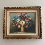 Tableau bouquet fleurs