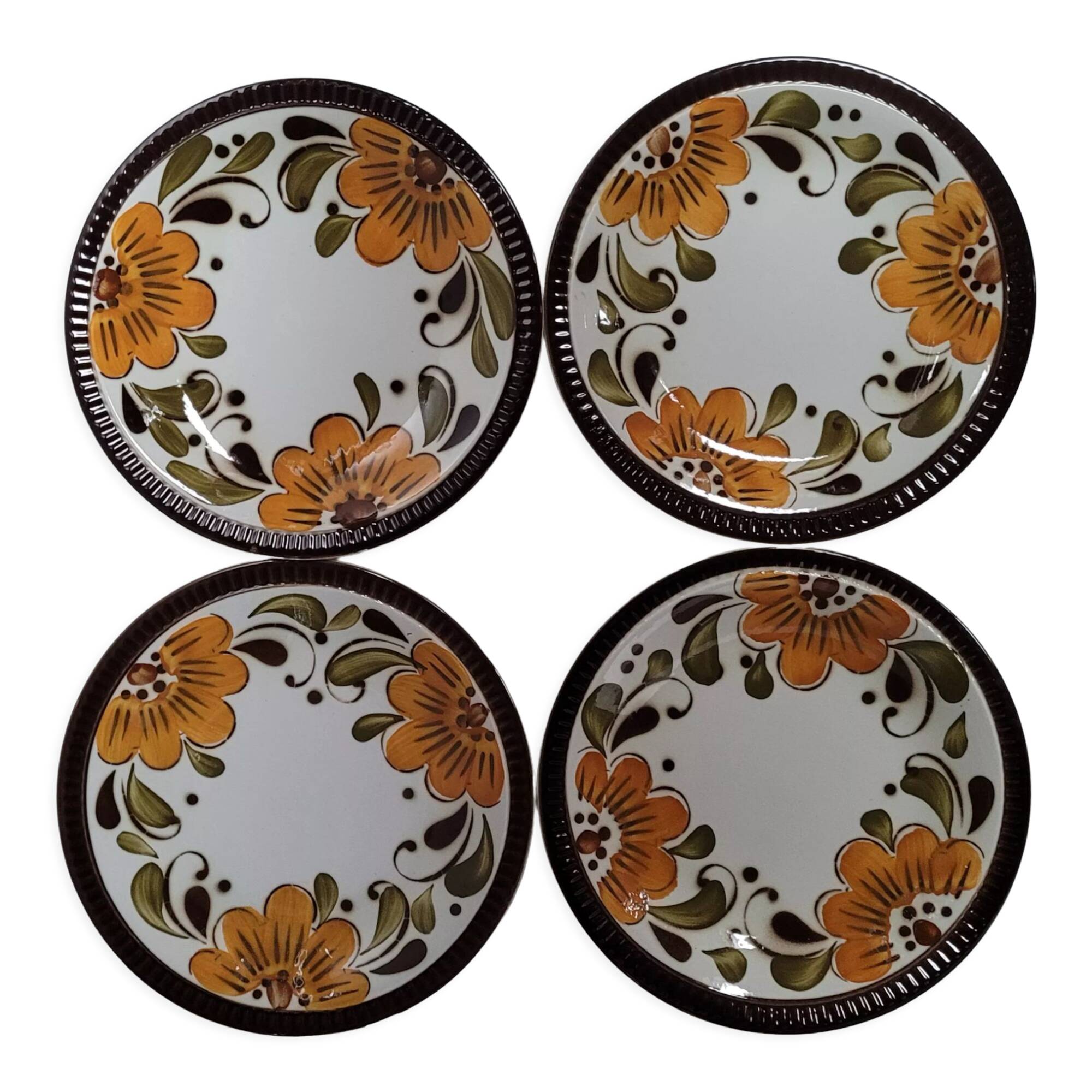 Set 4 plates Paradisio Boch