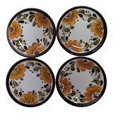 Set 4 plates Paradisio Boch