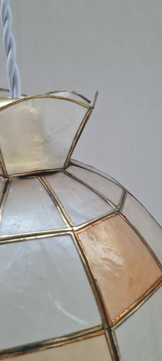 Suspension in brass and mother-of-pearl 1940