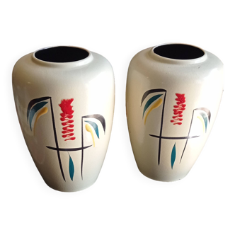 Paire de vase vintage