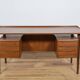 Mid-Century Freestanding Teak Desk by Peter Løvig Nielsen, 1960s