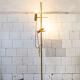 Brass Capacio Model Lamp by Fulvio Ferrari for Solka B, 1972