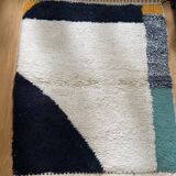 Blessed ourain Berber rug in real wool