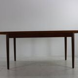 Danish sixties design teakwood extendable dining for Glostrup Møbelfabrik