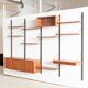 4-Bay wall unitkl  by P. Cadovius, Denmark, 1960's