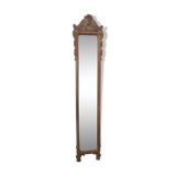 Louis XIV-style gilded wooden mirror