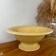 Very beautiful fruit bowl Geneviève Lethu Grain de riz yellow.