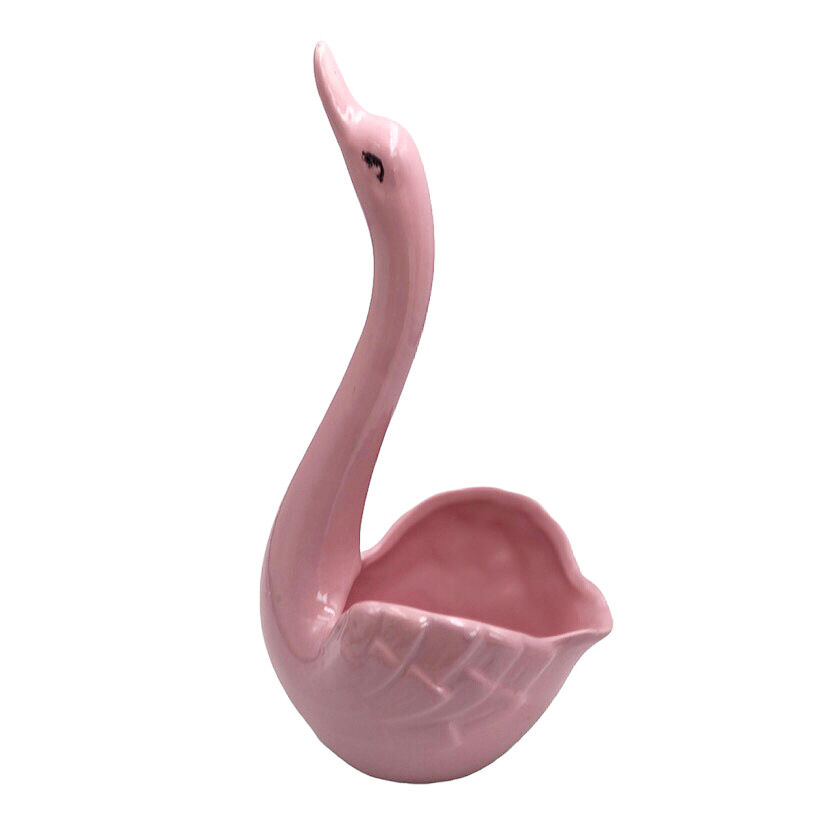 Vintage swan pot cache