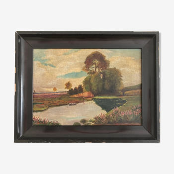 Oil landscape