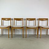 Dining set in teak & oak 1960s