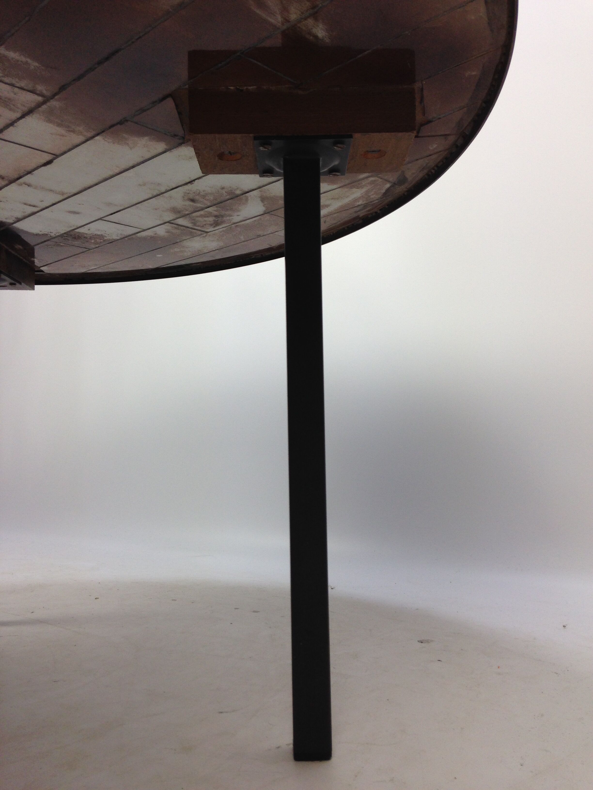 Large Round Mosaic Coffee Table by Berthold Muller, 1950s