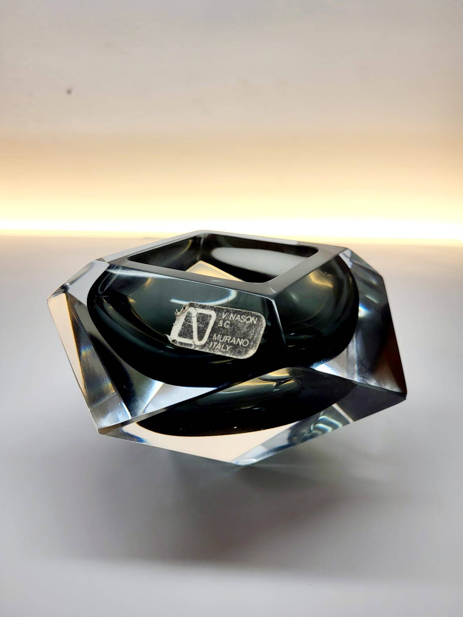 Vide poche vintage Diamant, Vincenzo Nason & C. , Murano, Italie, jaren 60