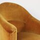 Pair of 1950 gold velvet toad chairs