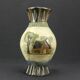 Stoneware vase from Bouffioulx signed Dubois
