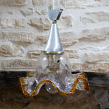 Tulip suspension in Murano glass 70s